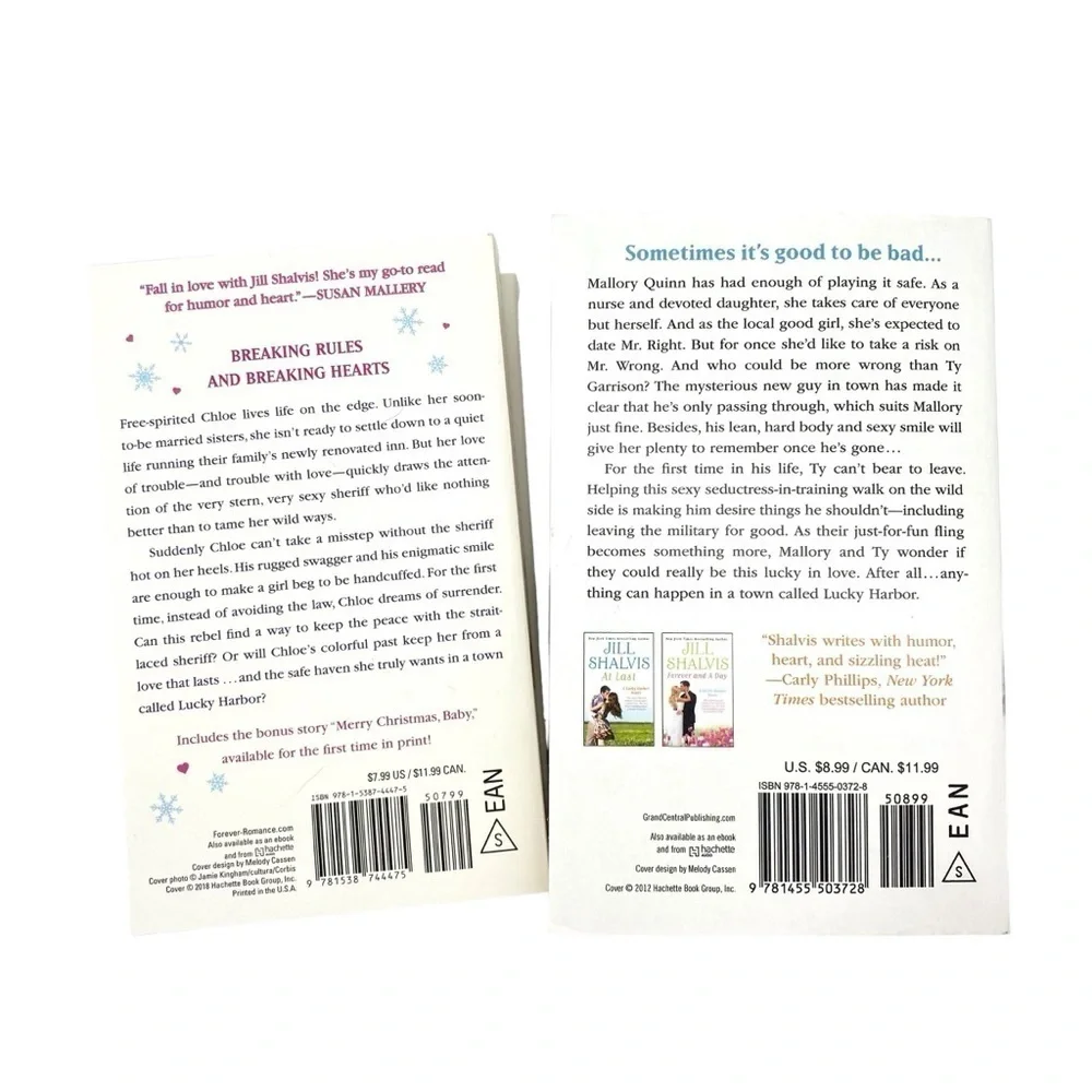 Jill Shalvis Books Lucky Harbor Novel Series Paperbacks At Last Romance